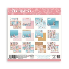 Stamperia Paper Pack 8x8" - Candy Christmas (lille)
